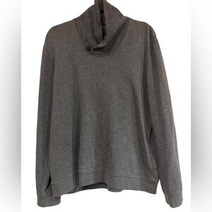 Ted Baker London Men's Shawl Collar Gray
Lightweight Pullover Sweater